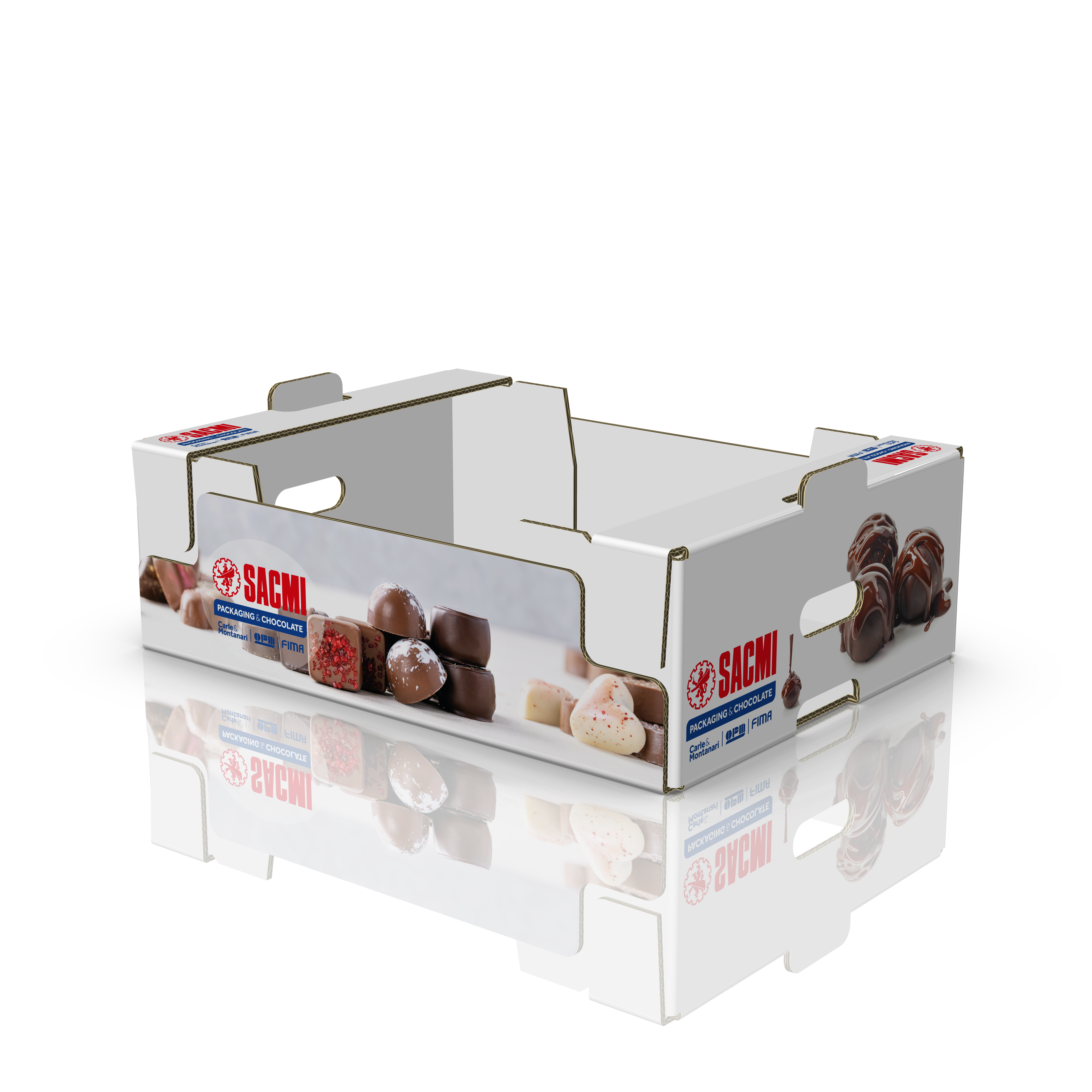 opakowanie kartonowe wykonane przez Kraft-Box na ciastka, czekolady