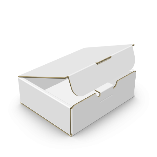 karton z białej tektury zamykany, karton na przechowywanie, karton fasonowy